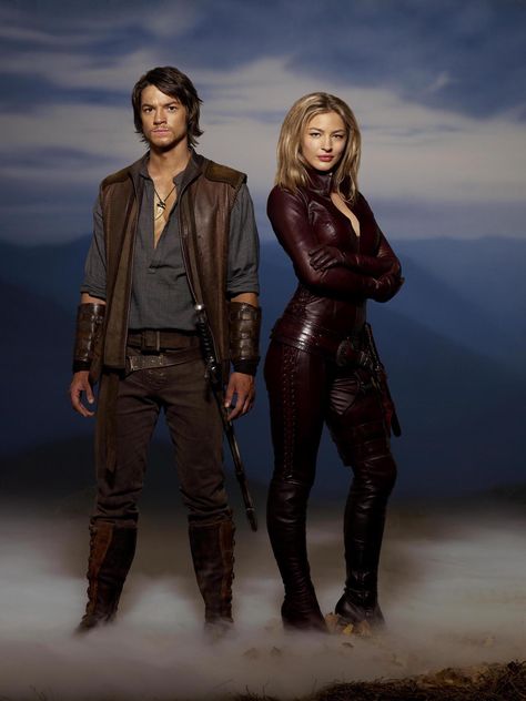 Tabrett Bethell, Kahlan Amnell, Craig Horner, Craig Parker, Legend Of The Seeker, Terry Goodkind, Bridget Regan, Female Armor, Old Shows