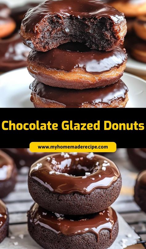 These Chocolate Glazed Donuts are soft, fluffy, and coated in a rich, smooth chocolate glaze. Perfect for breakfast, a snack, or anytime you crave something sweet and indulgent!

#ChocolateGlazedDonuts
#DonutRecipes
#HomemadeDonuts
#ChocolateLovers
#SweetTreats Chocolate Icing For Donuts Recipe, Chocolate Donut Icing, Icing For Donuts Recipe, Donut Chocolate Glaze, Chocolate Donut Frosting, Chocolate Glazed Donuts Recipe, Chocolate Donut Recipe, Homemade Donut Recipe, Glazed Donuts Recipe