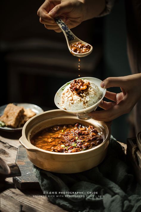 Rice Photography Food Styling, Rice Food Photography, Thai Food Photography, Steam Rice, Asian Food Photography, Bar Restaurant Design, Rice Photography, Food Photography Composition, Architecture Restaurant