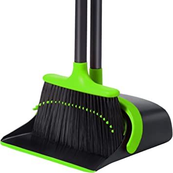 Broom and Dustpan Set,Broom and Dustpan Set for Home,52’’ Long Handle Broom with Dustpan Combo Set,Standing Broom and Dust Pan Set Heavy Duty,Dust Pan and Broom Combo for Kitchen Office Lobby Floor Best Broom, Office Lobby, Broom Handle, Broom And Dustpan, Dust Pan, Floor Cleaning, Home Upgrades, Brooms, Pan Set