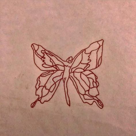 Doodle Butterfly Tattoo, Fairy Lady Tattoo, Lady Outline Tattoo, Outline Art Tattoo, Simple Tattoo Stencils Outline For Women, Lady Butterfly Tattoo, Fairy Outline Tattoo, Fairy Tattoo Simple, Butterfly Sketch Tattoo