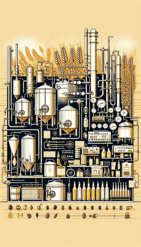 beer styles, types of beer, craft beer Beer Illustration Art, Beer Museum, Clean Illustration, Beer Artwork, Craft Beer Design, Different Types Of Beer, Beer Factory, Beer Illustration, Types Of Beer