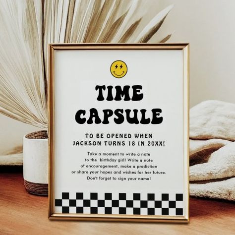 $11.50 | One Happy Dude Boy 1st Birthday Time Capsule Sign #time capsule sign, wild one, birthday decorations, one cool dude, one happy dude, happy due birthday, boy birthday sign, happy face, one happy dude party, happy dude decorations 1st Birthday Party Must Haves, First Year Boy Birthday Party Theme, If You Aint First Your Last 1st Birthday, One Rad Dude First Birthday, One Happy Dude Birthday Party Food, First Boy Birthday Theme, One Year Old Boy Birthday Party, Boy One Year Birthday Theme, One Year Old Birthday Party Theme