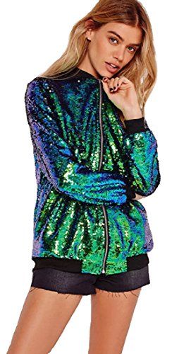 Cray Girls Womens Ladies Sequin Bomber Jacket Zip up Styl... https://www.amazon.co.uk/dp/B07FNWJVBK/ref=cm_sw_r_pi_dp_U_x_ubE0BbTSEY1XQ Glitter Jacket, Biker Coat, Fancy Dress Outfits, Sparkly Top, Stylish Party, Stylish Jackets, Crazy Girls, Womens Clothing Stores, Sequin Top