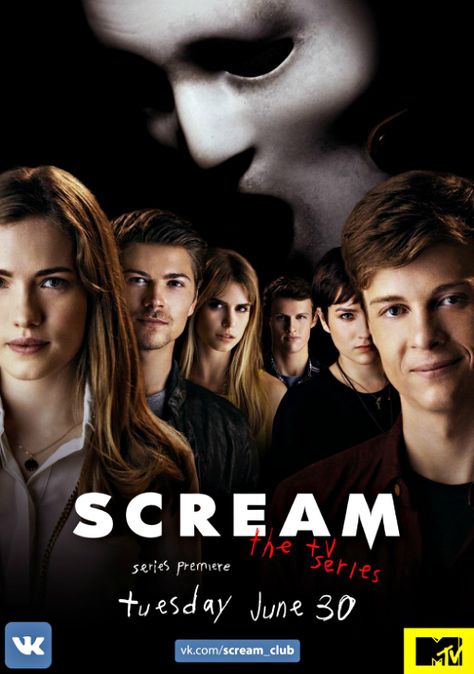 This poster is the most epic thing ever… props to its creator! #Scream Bobby Campo, Scream Show, Scream Series, Scream Tv Series, Mtv Scream, Revenge Of The Fallen, Mtv Shows, Wall Art Crafts, Boy Meets World