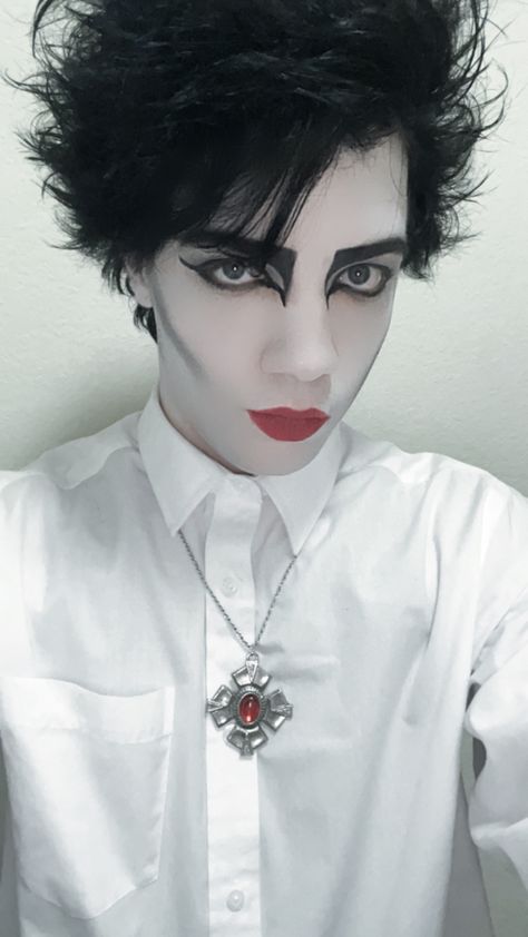 Mens Goth Makeup, Goth Mens Makeup, Goth Makeup Men, Goth Makeup Masculine, Goth Boy Makeup, Traditional Goth Makeup Men, Trad Goth Men, Trad Goth Makeup Men, Masculine Goth Makeup