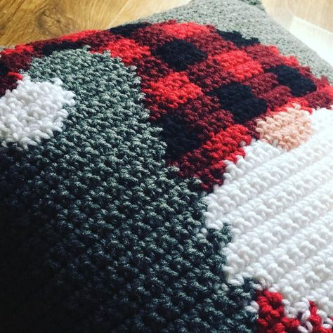 45 Likes, 2 Comments - Sarah Donovan (@donovancreations) on Instagram: “I am in LOOOOVVEE with this little gnome!! He turned out even better than I expected! Hoping to get…” Christmas Scarf Crochet, Crochet Buffalo, Gnome Pillow, Crochet Pillow Patterns Free, Holiday Crochet Patterns, Gnome For The Holidays, Gnome Crochet, Crochet Pattern Christmas, Graph Crochet