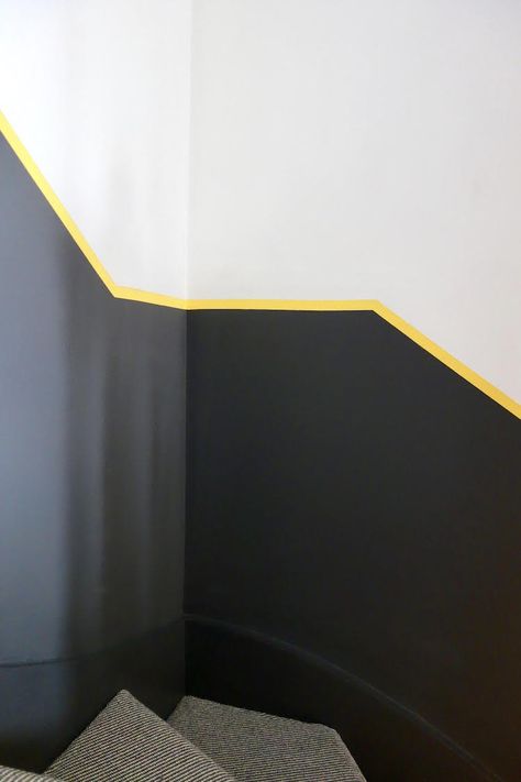 Hallway Wall Colors, Painted Hallway, Half Painted Walls, Hallway Paint, Hallway Colours, Mad About The House, Hallway Designs, Wall Paint Designs, Hallway Decorating