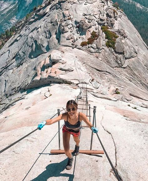 Half Dome Adventure Bucket List, Yosemite Valley, Zion National Park, Yosemite National, Half Dome, Travel Goals, Yosemite National Park, Travel Inspo, Adventure Awaits