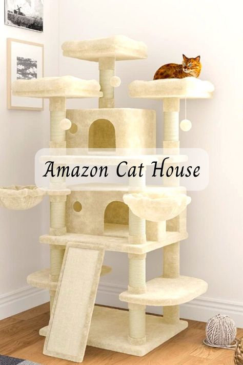 Cat decor, Cat gifts, Cat bed, Cat house indoors, Cat aesthetic, Cat tower, Scratching Post, Hammocks, Cat lover, Amazon find, must have Disclaimer: As an Amazon Associate, I earn from qualifying purchases. #affiliate Large Cat Tree, Cat Tree House, Aesthetic Cat, Cat Condo, Cat Tower, Scratching Post, Cat Decor, Cat Aesthetic, Large Cats