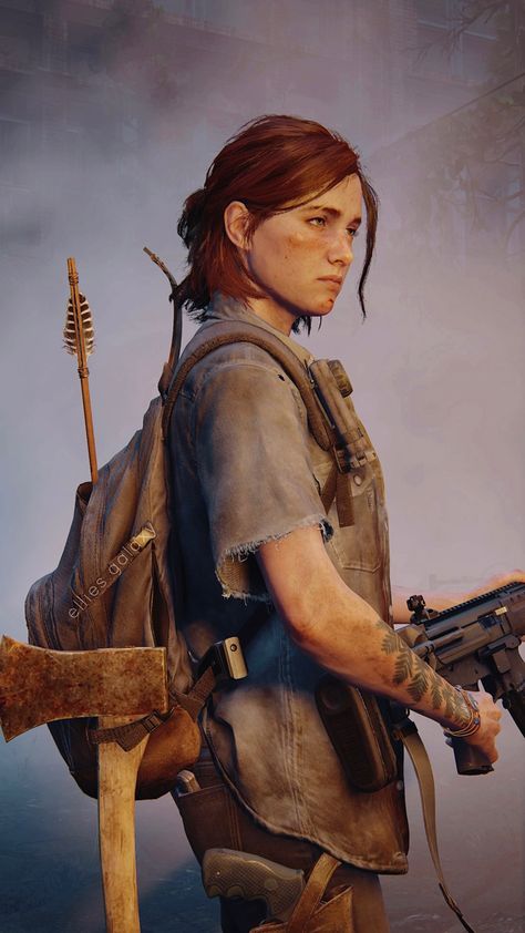 Ellie Williams, The Last Of Us Part 2, Credit: me Ellie Last Of Us Part 2, Ellie Seattle Day 2, Ellie The Last Of Us, Last Of Us Part 2, Walking Dead Game, William Ellis, Father Daughter Relationship, Fasion Outfits, Ellie Williams