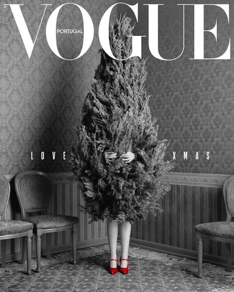 Christmas Fashion Photography, Christmas Editorial, New Year Photoshoot, Vogue Portugal, Holiday Magazine, Christmas Campaign, Vogue Magazine Covers, Christmas Shoot, Christmas Cover