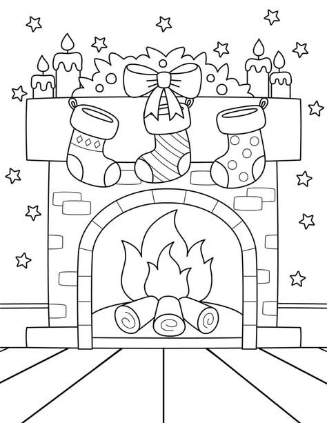 Celebrate the holidays with these free printable Christmas coloring pages for kids. You will find cute kids coloring pages with Christmas themes that feature Santa, snowmen, Christmas wreaths, gingerbread men, Christian themes like the nativity scene, and much more! Whether you are looking for kids coloring pages for younger children like toddlers or preschoolers, teenagers, there are tons of Christmas coloring sheets for everyone. Christmas Cartoon Coloring Pages, Holiday Colouring Pages, Christmas Coloring Pictures Free Printable, Coloring Pages December, Christmas Scene Drawing Easy, Xmas Colouring Pages Free Printable, Preppy Christmas Coloring Pages, Winter Color Pages Free Printable, Aesthetic Christmas Coloring Pages