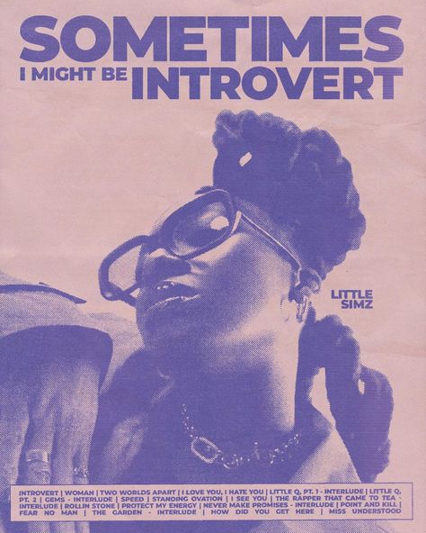 Risograph Poster, Little Simz, Collage Creator, Fear No Man, Rollin Stones, Travel Collage, Imposter Syndrome, Music Poster Design, Magazine Collage