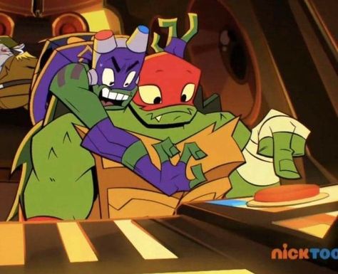 Raph And Donnie Rottmnt, Donnie And Raph Rottmnt, Donnie And Raph, Tmnt Screenshots, Mestre Splinter, Raphael Tmnt, Teenage Turtles, Ninja Turtles Funny, Teenage Mutant Ninja Turtles Art