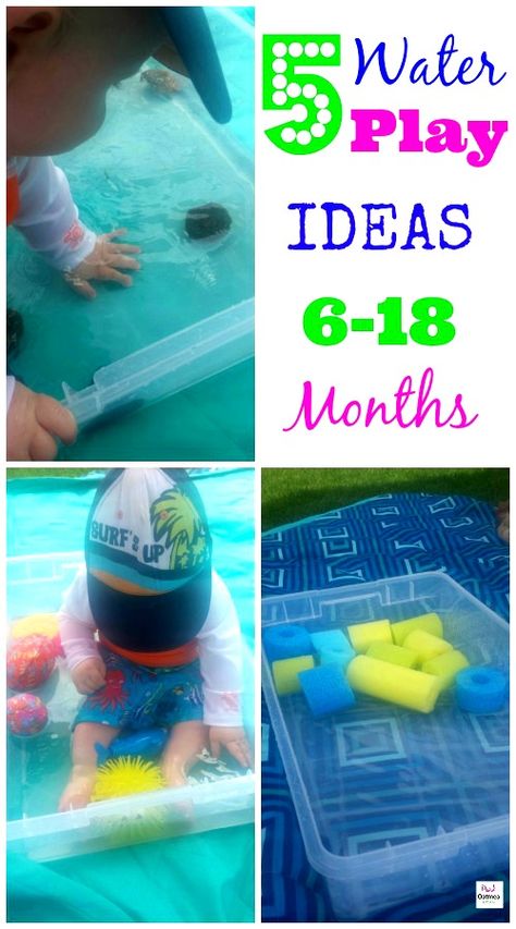 water play 6-18 months Water Play Ideas, Pink Oatmeal, Mini Pool, Baby Sleep Problems, Toddler Play, Water Play, Play Ideas, Toddler Fun, Baby Sensory