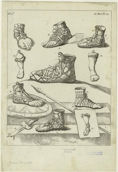 Ancient Greek Footwear Ancient Greece Fashion, Ancient Greek Costumes, Ancient Greek Clothing, Greece Fashion, Greek History, Roman History, Greek Clothing, Greek Art, Art Antique