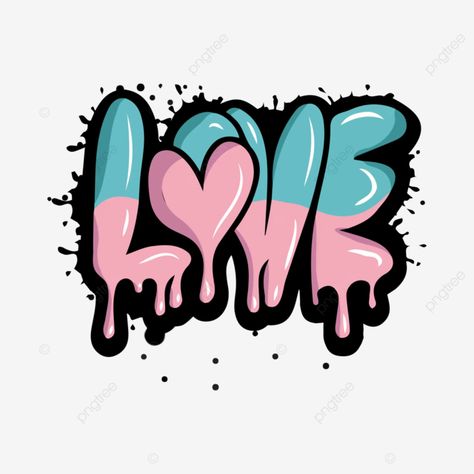 typography graffiti love letters vector typography graffiti love png Love Graffiti Art Words, Typography Graffiti, Vector Letters, Graffiti Girl, Love Graffiti, Vector Typography, Graffiti Words, Graffiti Writing, Letter Vector