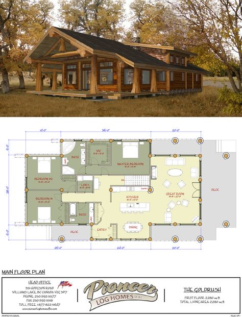 Cabin Ranch House, Log Cabin Flooring, Log Cabin House Plans, Log Home Flooring, Log Home Floor Plans, Log Home Plans, Cabin Floor Plans, Cabin House, Cabin House Plans