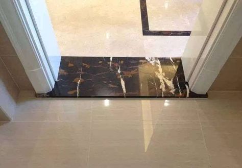 threshold stone Floor Threshold, Wood Window Sill, Marble Threshold, Door Thresholds, Paver Stones, Games Room, Artificial Stone, Wood Windows, Bathroom Doors