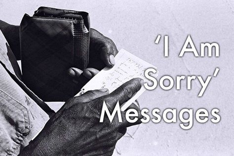 There are few better ways to apologize to your partner than to write a short 'I am sorry' message or text that touches the heart. Find ideas here to incorporate into your own heartfelt apology. Sorry Messages For Him, Apology Letter To Boyfriend, Ways To Apologize, Sorry Message For Friend, Sorry Messages For Girlfriend, How To Say Sorry, Sorry Message, Apology Text, Sorry Letter