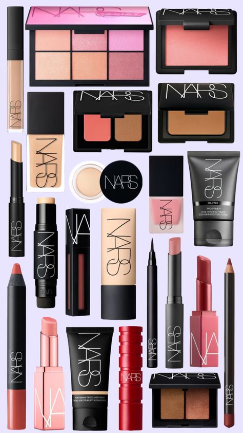 #makeup #beauty #nars #haul #shop Nars Cosmetics Aesthetic, Nars Makeup Aesthetic, Nars Makeup Products, Makeup Equipment, Makeup Brushes Amazon, Journal Clipart, Facial Contouring, Learn Makeup, Makeup Bag Essentials