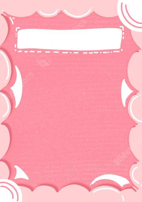 image of a cute romantic pink cartoon notepad page border background Araling Panlipunan, Printable Border, Pink Pages, Word Drawings, Beautiful Borders, Border Background, Pink Cartoon, Cute Borders, Page Borders