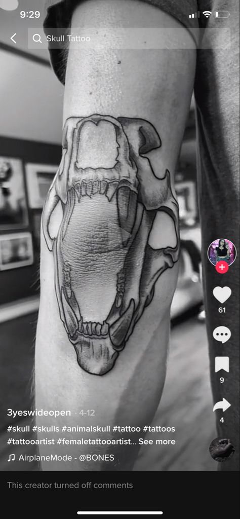 Dinosaur Jaw Tattoo, Jaw Tattoo, Mouth Tattoo, Elbow Tattoo, Elbow Tattoos, Skull Tattoo, Tatting, Tattoo Ideas, Tattoos