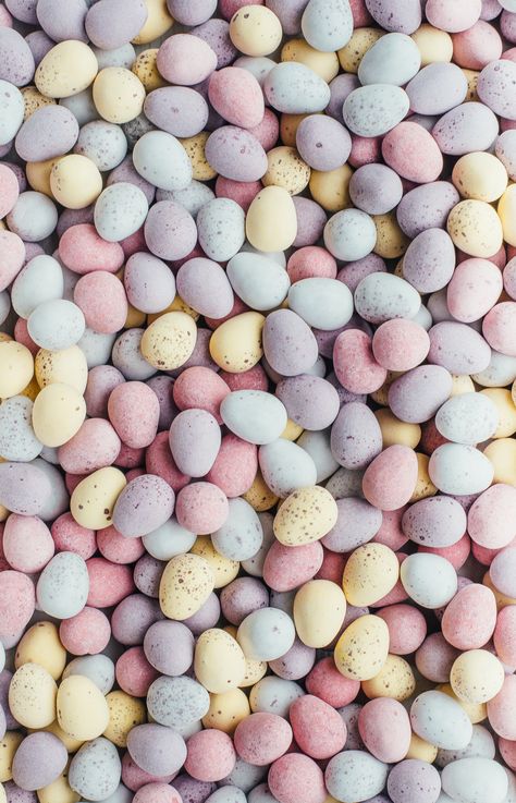 Easter Eggs.Annie Spratt.  choc, chocolate, Easter, eggs, mini, eggs, pastel, pastel colors Iphone Wallpaper Preppy, Wallpaper Images Hd, Easter Wallpaper, Spring Background, Latest Wallpapers, Free Iphone Wallpaper, Spring Wallpaper, Holiday Wallpaper, Preppy Wallpaper