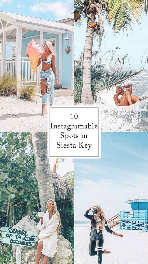 Where To Take Instagram Pictures, Siesta Key Beach Florida, Sarasota Restaurants, Romantic Beach Photos, Siesta Key Florida, Florida Pictures, Florida Adventures, Siesta Key Beach, Tropical Beaches