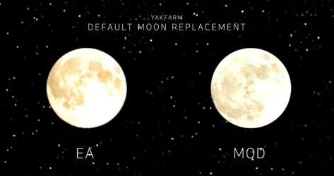 Sims 4 Default Moon Replacement (2022.6.26 Update) Magic Realms, San Myshuno, Lunar Cycle, Sims 4 Cc Furniture, Sims Hair, Moon Glow, City Living, Sims 4 Mods, Sims 4