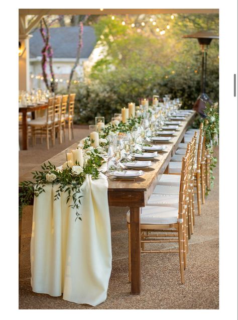 Rectangle wedding tables