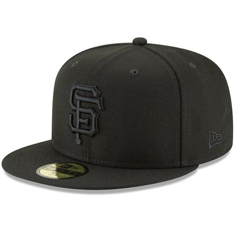 All Black Hat, San Diego Padres Hat, Sd Logo, Pittsburgh Steelers Hats, Steelers Gear, New Era Fitted, Black Crown, Black On Black, San Diego Padres