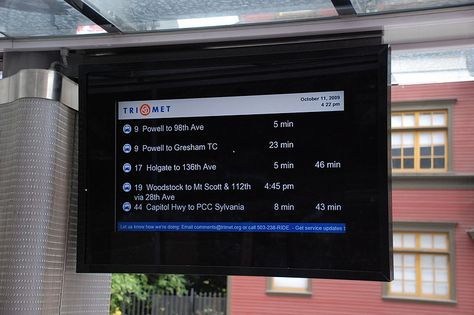 An #Electronic Reader Board for Bus Routes. Bus Route Map, Bus Information, Information Board, Bus Route, Sign Board, Route Map, Wayfinding Signage, London Underground, Futuristic Technology