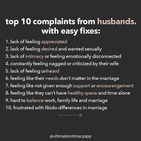 Nick & Amy | Ultimate Intimacy app & podcast on Instagram: "Striving for a thriving marriage means acknowledging and addressing each other’s needs. Too often, we hear about the complaints wives have in marriage. But it’s time to flip the script. As married couples, it’s vital to recognize that a husband’s needs are just as crucial as a wife’s. By fostering open communication and understanding, we can bridge the gap and cultivate deeper emotional and sexual intimacy in our marriage.  It’s the little things that make a big difference. Simple acts of appreciation, active listening, and prioritizing quality time together can go a long way in making your spouse feel valued and cherished. By actively investing in meeting each other’s needs, we create a stronger foundation for a fulfilling and co God Marriage, Improve Relationship, Marriage Meaning, Flip The Script, Relationship Therapy, Marriage Help, Open Communication, Married Couples, Active Listening