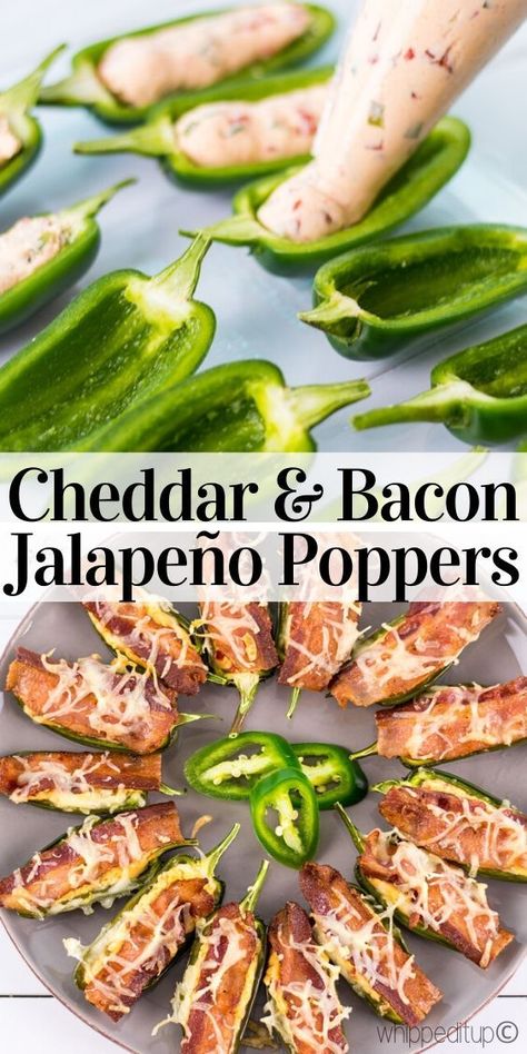 Jalapeño Poppers With Bacon, Smoked Jalapeno Peppers, Cheddar Stuffed Jalapeno Peppers, Bacon Cheddar Jalapeno Poppers, Smoked Stuffed Jalapeno Peppers, Best Stuffed Jalapeno Peppers Bacon Wrapped, Bacon Wrapped Jalepeno Recipes, Jalepeno Poppers Spooky, Bacon Jalapeno Poppers