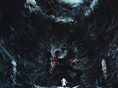 Home / X Manus Father Of The Abyss, Soul Game, The Abyss, Dark Souls, Miyazaki, Concept Art, Ring, Twitter, Anime