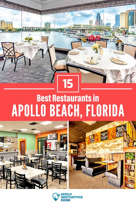 Apollo Beach Florida, Best Seafood Restaurant, Breakfast Places, Brunch Places, Harbour Island, Waterfront Restaurant, Family Destinations, Brunch Spots, Pompano Beach