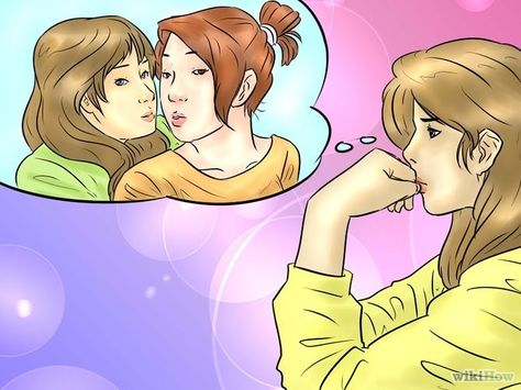 WikiHow article on how to know if you're a lesbian. The more you know... How To Find A Girlfriend, Wlw Love Spicy, Asking A Girl Out, Finding A Girlfriend, Ask Out, Tricky Questions, Questions To Ask Yourself, Ask Yourself, Re A