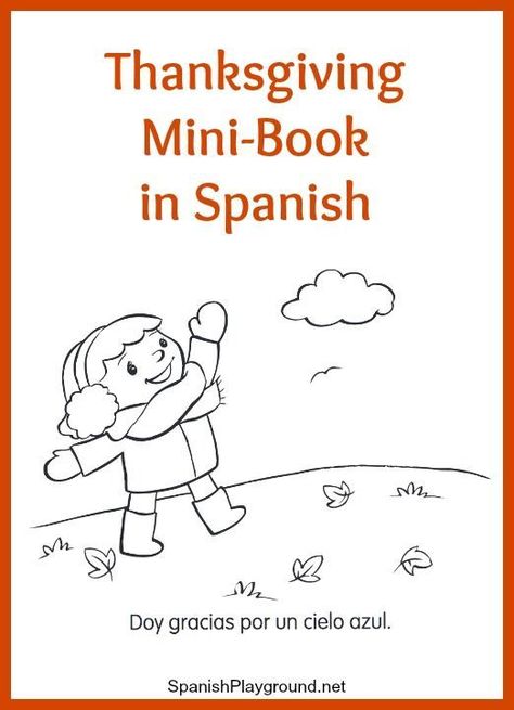 Spanish Thanksgiving Minibook Spanish Thanksgiving, Spanish Books For Kids, Teach Yourself Spanish, Free Spanish Lessons, Thanksgiving Lessons, Basic Vocabulary, Spanish Holidays, Homeschool Spanish, Spanish Lessons For Kids