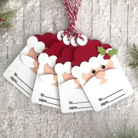 Scrapbook Tags Ideas, Gift Tags Diy Handmade, Christmas Gift Tags Stampin Up, Homemade Christmas Gift Tags, Gift Card Tags, Christmas Tags Handmade, Homemade Gift Tags, Gift Tags Handmade, Flowers Paper Craft