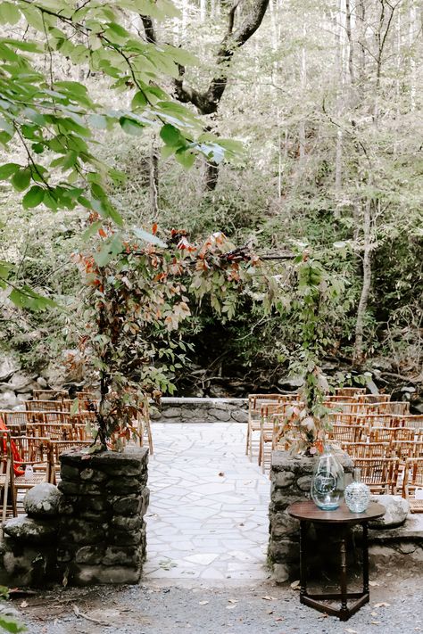 Spence Cabin, a riverside wedding venue tucked away in the Smoky Mountains of East Tennessee Spence Cabin Wedding, Spence Cabin, Wanderlust Wedding, Riverside Wedding, Riverside Weddings, Smoky Mountain Wedding, Smokey Mountain, Cabin Wedding, Mountain Wedding Venues