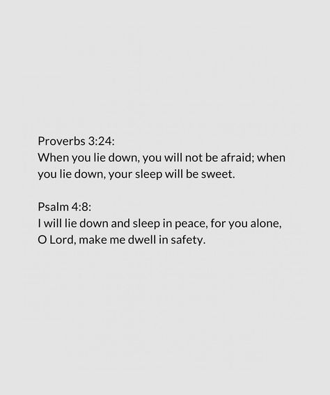 Bible verses to read before you sleep tonight No need to live in fear. Let Gods word go to work for you. He can do it! Follow for more content like this . . . . #biblestudy #biblenotes #jesusinspired #bibleverses #christian Verses For Sleep, Bible Verses To Read Before Bed, Scripture For Sleep, Bible Verse For Sleeping, Bible Verse Before Bed, Bible Verse For Sleep, Bedtime Bible Verse, Bible Verses For Sleep, Bible Verse To Read Before Bed