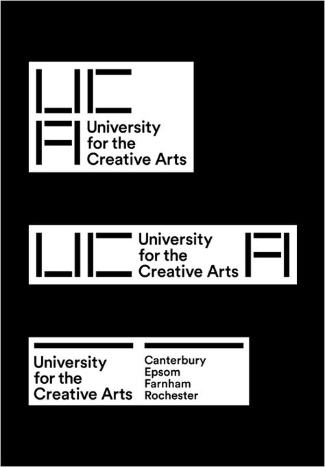 Spin Rebrands University of the Creative Arts Online Mood Board, Futuristic Typography, Visuell Identitet, Lab Logo, Visual Identity Design, University Logo, Environmental Graphics, Corporate Design, Identity Logo