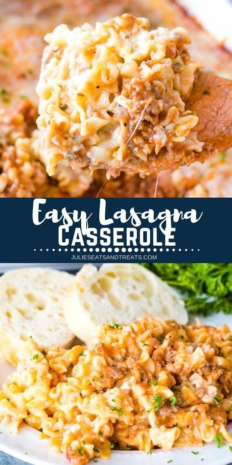 Cheese Sauce For Lasagne, Lasagne Casserole, Freezer Casserole, Easy Lasagna Casserole, Casserole Lasagna, Casserole Meal, Casseroles Recipes, Lasagna Casserole, Ground Pork Recipes