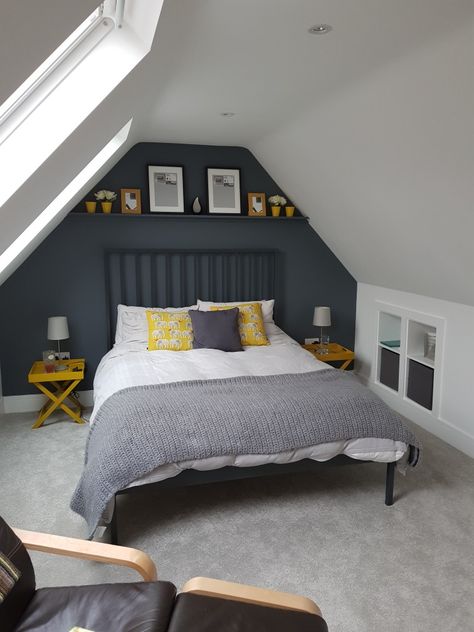 Dormer Bedroom Ideas, Loft Bedroom Decor, Loft Rooms, Sloped Ceiling Bedroom, Loft Conversion Bedroom, Lama Quotes, Attic Renovation Ideas, Attic Bedroom Designs, Loft Conversions