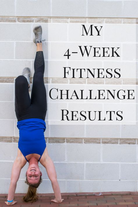 My 4-Week Fitness Challenge Results 4 Week Fitness Transformation, 5 Week Transformation, 4 Week Body Transformation, Ab Transformation, Yin Poses, Yin Yoga Poses, Health Magazine Cover, Fitness Challenges, Exercise Ideas