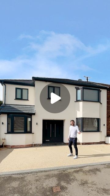 James McNally | Liverpool Estate Agent on Instagram: "🏡 Gorgeous three-bedroom family home with two-storey extension, stunning open-plan living space at the back, luxury master bedroom and an outhouse custom made for entertaining 🍻 

📍 Waylands Drive, L25
🏡 Semi-detached Home 
🛌 3
🛁 2 plus downstairs WC
🔥 Stunning open-plan kitchen/Living Area
✨ Outhouse with bar
🧼 Utility room
💫 En-suite master-bedroom with dresssing room
🌳 Garden with patio seating area 
💷 £425,000

For more details or to book a viewing DM or contact me on 07446171998 📞 

#luxuryliving #woolton #huntscross #liverpool" 3 Bed Semi Extension Ideas, 2 Bedroom Semi Detached House Plans, Two Story Extension Semi Detached, Detached Kitchen, Garden With Patio, Extension 3 Bed Semi, 3 Bed Semi Extension Floorplan, Downstairs Wc, Suite Master