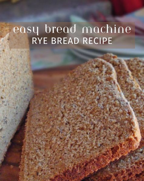 German Rye Bread Recipe – Oma's Roggenbrot Rezept Rye Bread In Bread Machine, Rye Bread Recipe For Bread Machine, Bread Machine Rye Bread, German Rye Bread Recipe, Swedish Rye Bread Recipe, German Rye Bread, Jewish Rye Bread, Bread Machine Recipes Healthy, Rye Bread Recipe