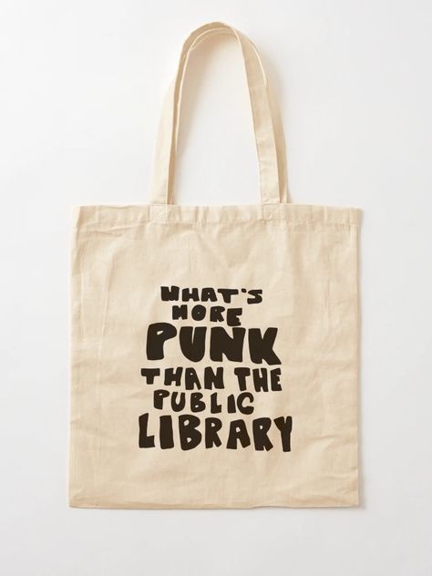 "Public Library" Tote Bag for Sale by Gracie C. | Redbubble Library Tote Bag, Library Tote, Pet Bandana, Print Tote, Printed Tote Bags, Tote Bag Design, Public Library, The Public, Dad Hats